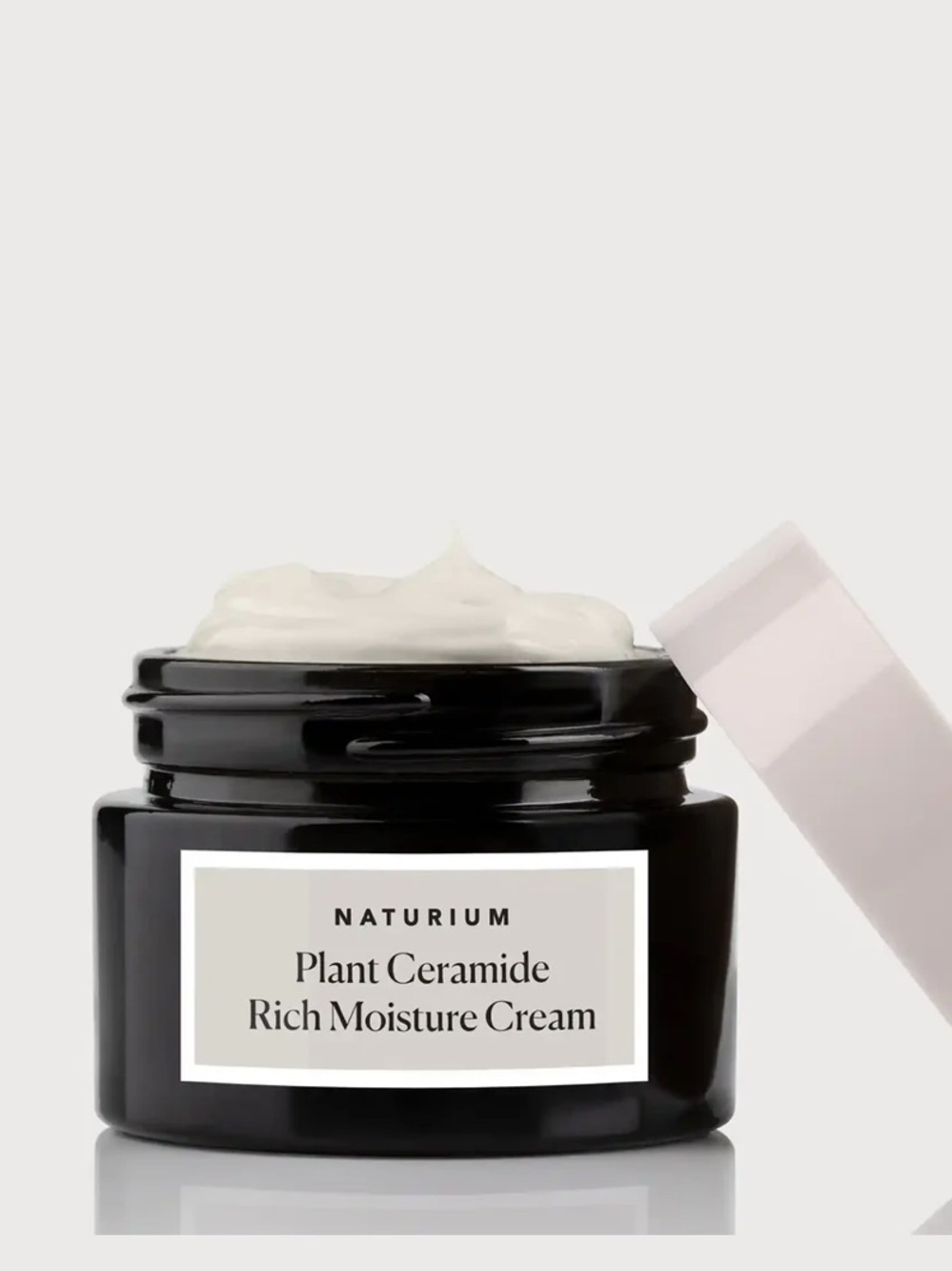 Naturium Plant Ceramide Rich Moisture Cream — Black & White